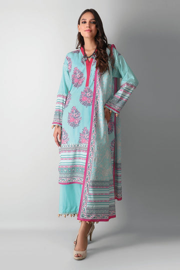 A210516 Blue Khaadi Autumn Collection 2021